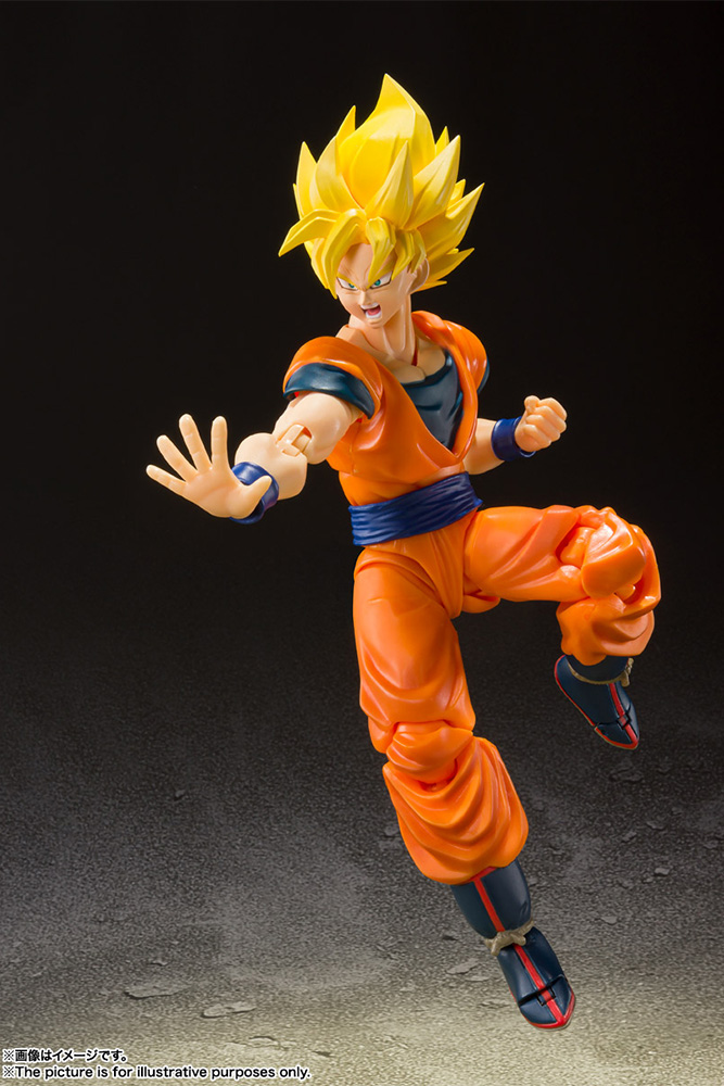 Pre Order S H Figuarts Dragon Ball Z Super Saiyan Full Power Goku Toy Trash