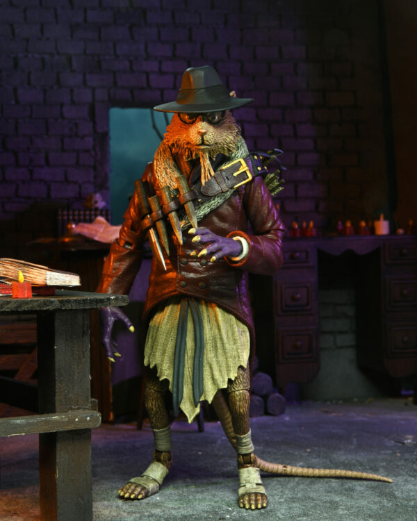 NECA Universal Monsters X TMNT Splinter as Van Helsing